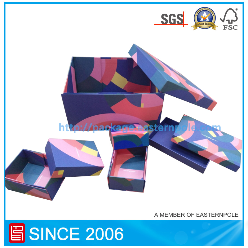 Caja plegable de diseño único de lujo