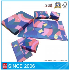 Caja plegable de diseño único de lujo