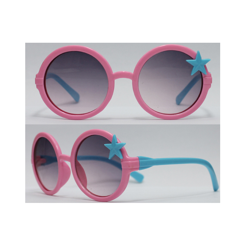 Las gafas de sol plásticas de los nuevos niños de moda, traje para las muchachas, los diversos colores están disponibles