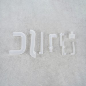 Parte y módulo de silicona.