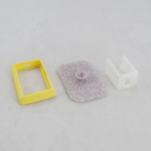 Mango y tapa de silicona.