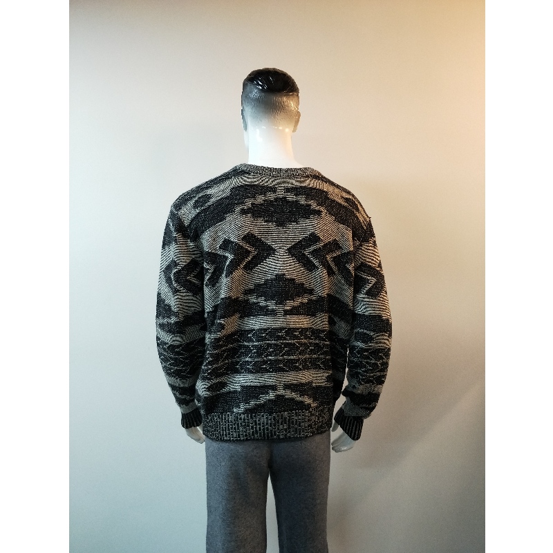 SUDADERA CUELLO REDONDO IMPRESIÓN GRIS RLMS0003F