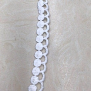 13 # encaje de seda de leche, poliéster / encaje de nylon, encaje de algodón