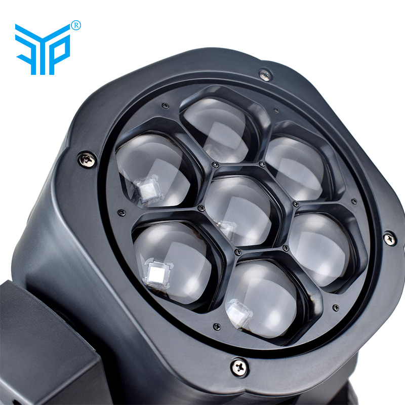 la última calidad durable 7 * 15w llevó la luz principal móvil del ojo de la abeja de las luces del disco, venta al por mayor de la fábrica