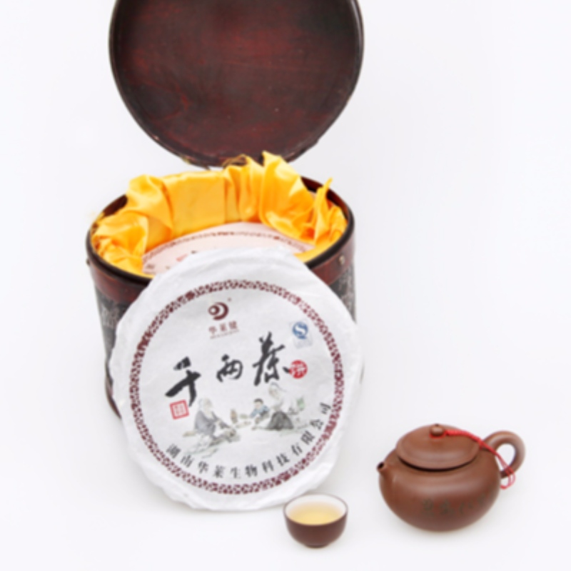 Caja de regalo de mil taels té Hunan Anhua té negro cuidado de la salud té