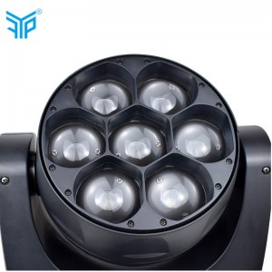 Alta calidad 7 * 40w llevó la luz de la lavadora de la pared de la etapa luz de la fábrica de la luz del disco al por mayor