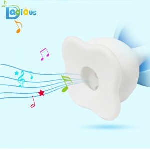 El bebé suave masticable de encargo al por mayor confunde mordedor del bebé mordedor de la seguridad de la dentición de los juguetes del bebé 51