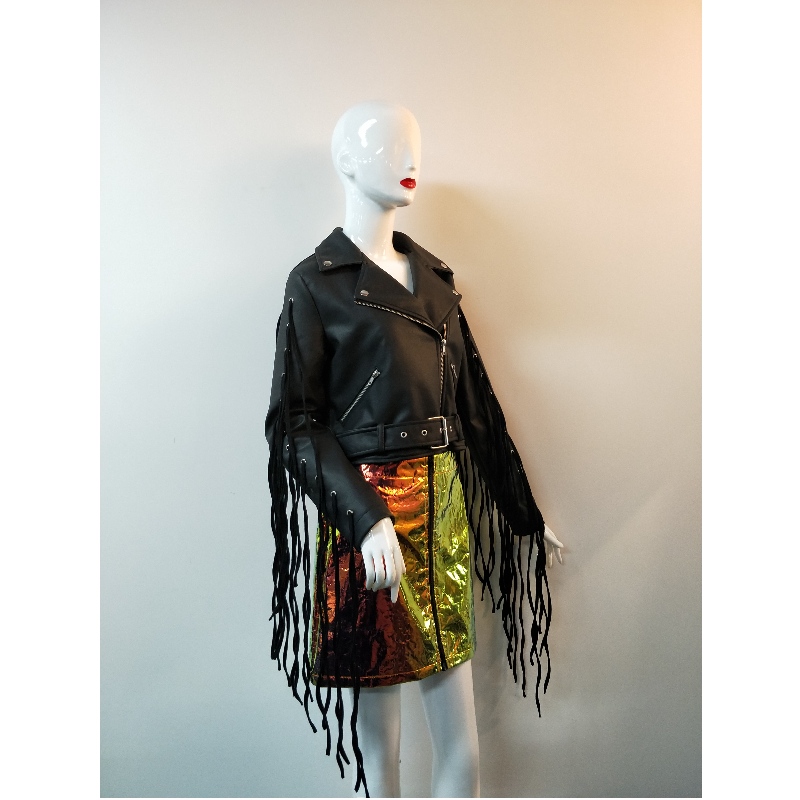 CHAQUETA DE MANGA CON MANGA DE MANGA ALGODADA RLWPJ0001N
