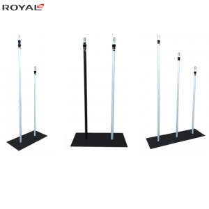 Instale tubos y cubra verticalmente de 5 pies a 8 pies