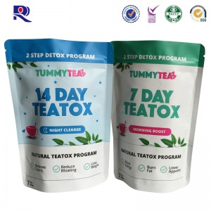 Doypack estampado y laminado para alimentación.