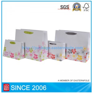 Bolsa de papel hecha a mano personalizada