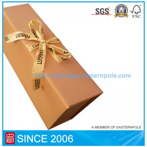 Caja plegable personalizada con cinta