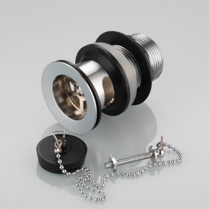 Tapón de 50 mm y desecho de la cadena del eslabón de la cadena con ranura