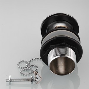 Tapón de 50 mm y desecho de la cadena del eslabón de la cadena con ranura