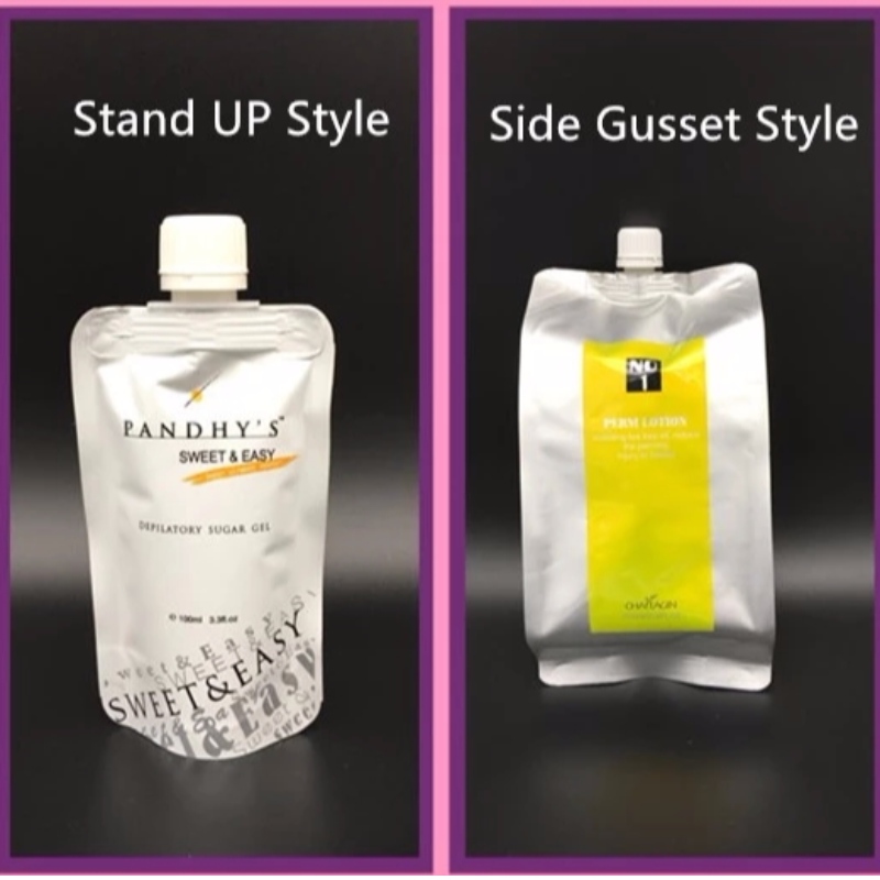 Envases de bebidas líquidas personalizados y bolsas de materiales laminados para bebidas o productos de limpieza