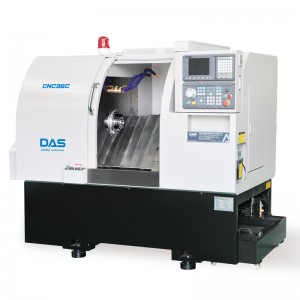 Torno cnc de la máquina de cama inclinada tipo China
