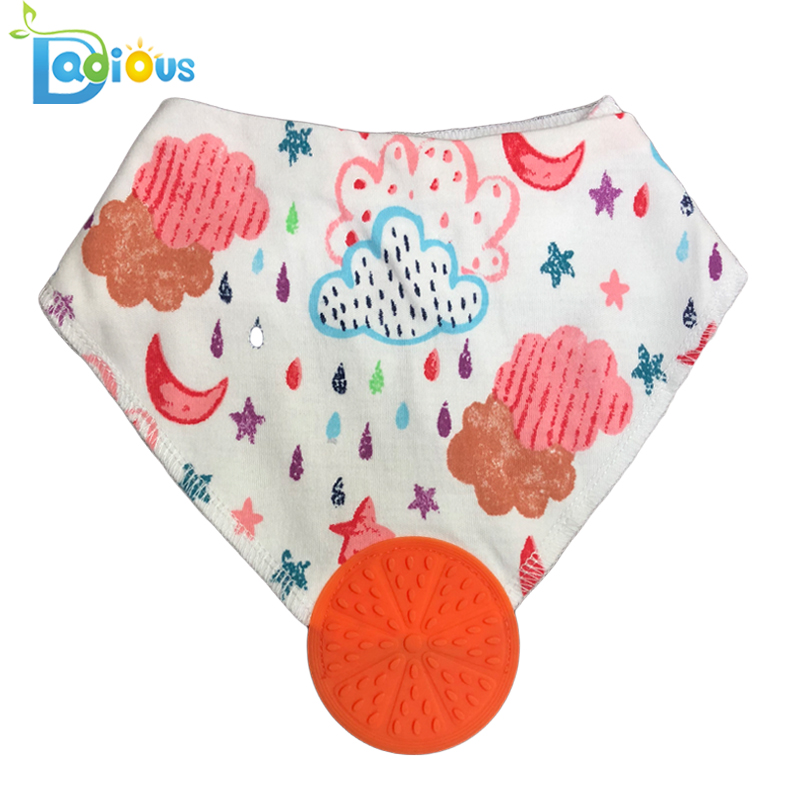 Baby Bandana Drool Bibs Teething Toys Baby Boy Teething Bibs Hecho con algodón 100% orgánico