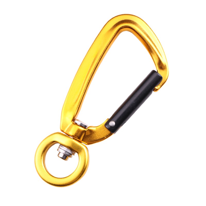 Gancho al aire libre escalada camping cerradura principal montañismo hebilla mosquetón mosquetón multifunción captura rápida al aire libre equipo de caída rápida cerradura de seguridad con gancho animal perro aviación aleación de aluminio