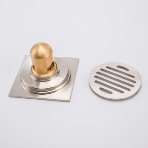 Trampa de drenaje del piso de la ducha