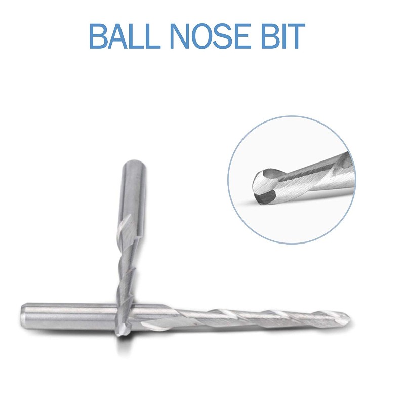 Fresa CNC Broca 1/8 