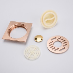 Tamaños de trampa de piso de inodoro de drenaje moderno