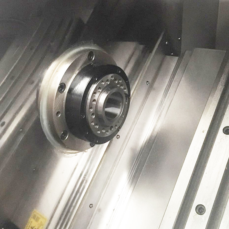 Slant bed gang tool cnc lathe venta caliente en el mercado de Turquía