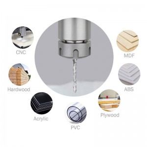 Diám. De vástago de 1/8 \