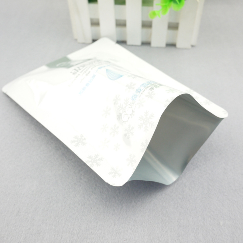 bolsa de embalaje de máscara facial de plástico de papel de aluminio personalizado