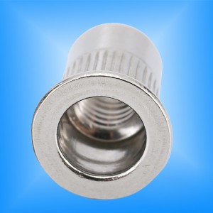 Cuerpo moleteado de cabeza plana