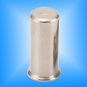 Reducir la cabeza Cuerpo redondo Cerrar extremo