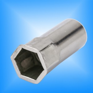 Reducir cabeza hexagonal Cuerpo hexagonal interno Extremo cerrado