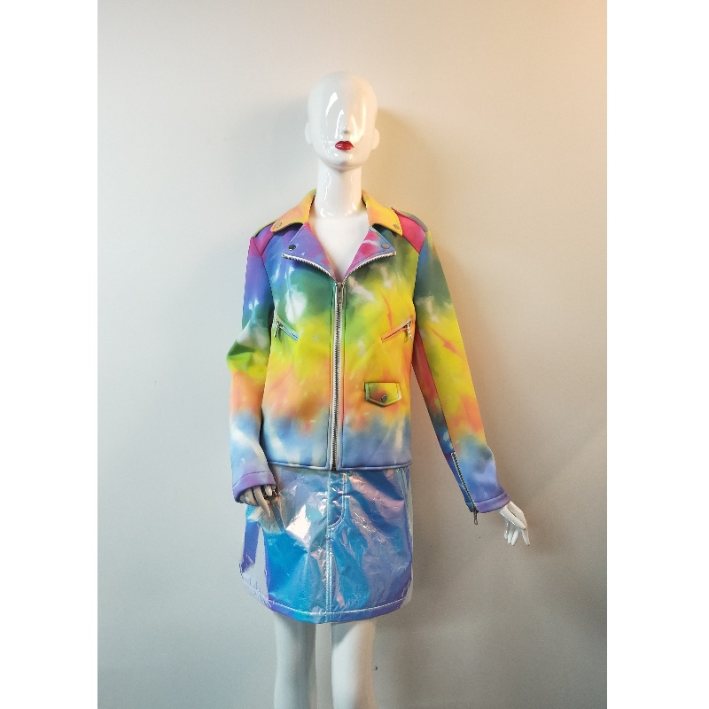 CHAQUETA DE SUEDETTE MULTICOLOR RLWSJ0007N