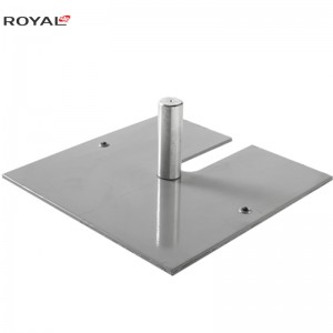 Placa base de tubo y drapeado