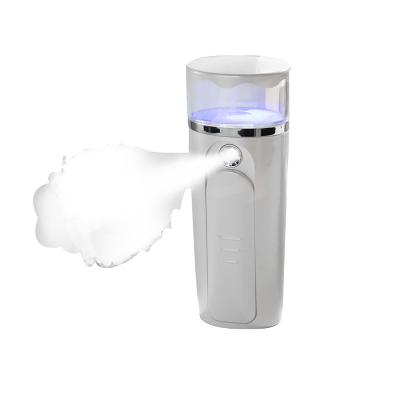 Nano Sprayer Face Steamer Humidificador facial Mini atomización Hidratante Hidratante USB Dispositivo de belleza recargable para el aceite o el cuidado de la piel seca