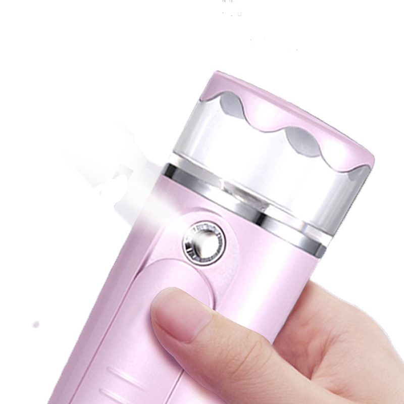 Nano Sprayer Face Steamer Humidificador facial Mini atomización Hidratante Hidratante USB Dispositivo de belleza recargable para el aceite o el cuidado de la piel seca