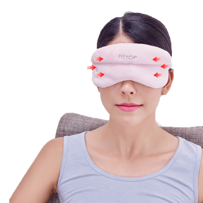 Máscara de ojo calentada USB eléctrica Cálida terapéutica para aliviar el insomnio Blefaritis de ojo seco Meibomian