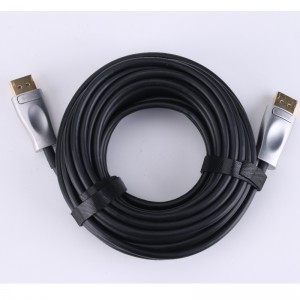 Cable de fibra DP Displayport Cable de fibra óptica Alta velocidad 32.4 Gbps 8K @ 60Hz 4K @ 165Hz 2K @ 144Hz DP1.4 Cable de fibra DP a DP