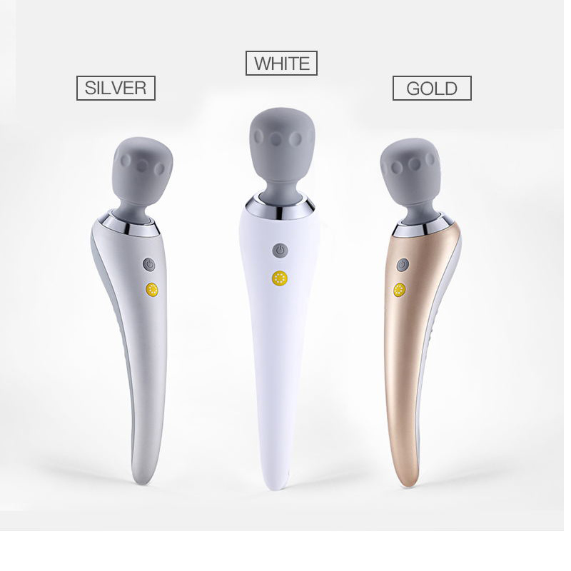 Magic Massager inalámbrico de varita con USB recargable de mano Masajeador corporal personal para dolores musculares y recuperación deportiva