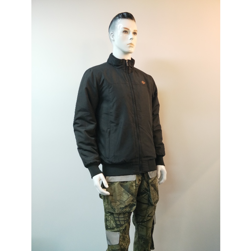 CHAQUETA ACOLCHADA NEGRA RLMPC0012