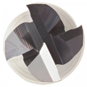 Fresa de metal duro, con revestimiento AlTiN, 4 flautas, diámetro de 3/16 \