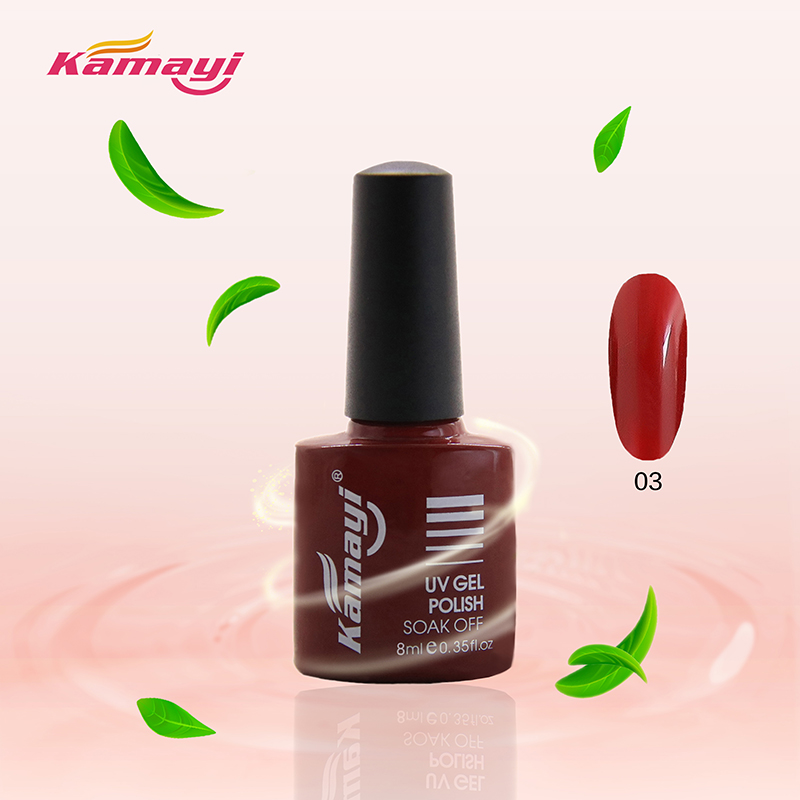 Precio de fábrica de Kamayi Buena calidad Uv / led Esmalte de uñas Gel Soak Off Gel Esmalte de uñas para uñas