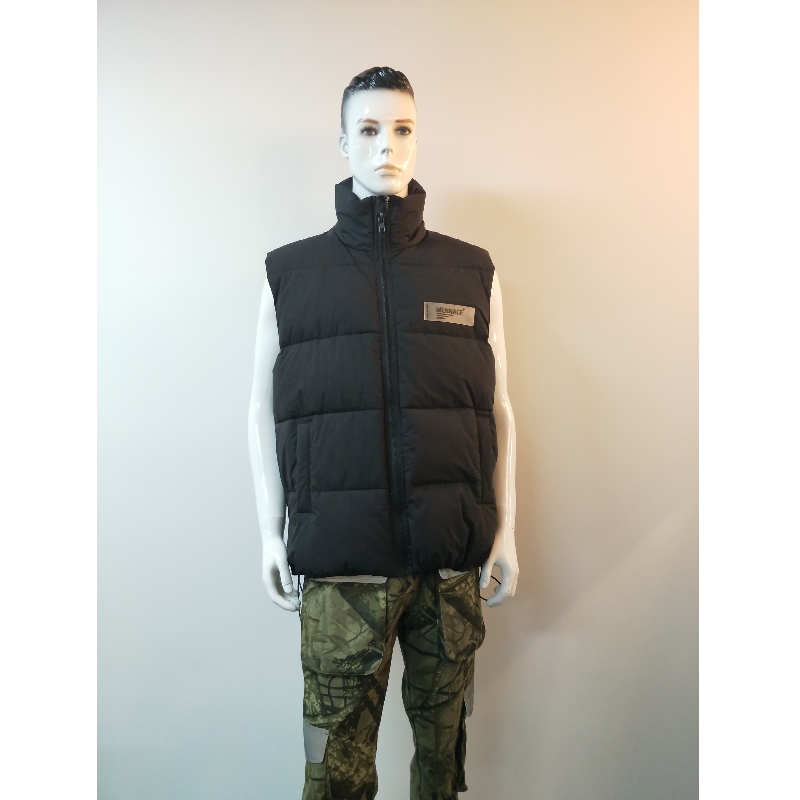 CHALECO NEGRO ACOLCHADO PARA HOMBRE RLMV0005