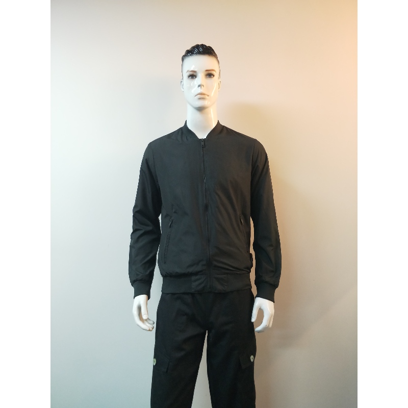 CHAQUETA CASUAL NEGRA PARA HOMBRE RLMJ0002