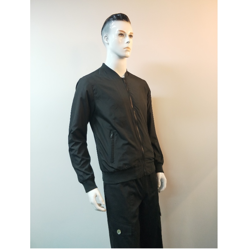CHAQUETA CASUAL NEGRA PARA HOMBRE RLMJ0002