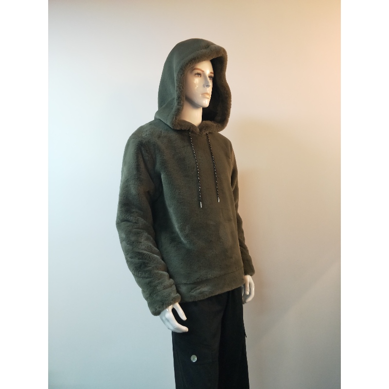 JERSEY DE PIEL DE FAUX PARA HOMBRE RLMF0001