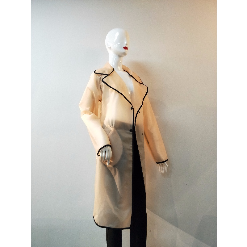 CHAQUETA DE TPU BEIGE PEACHY DE SEÑORA RLWTJ0003