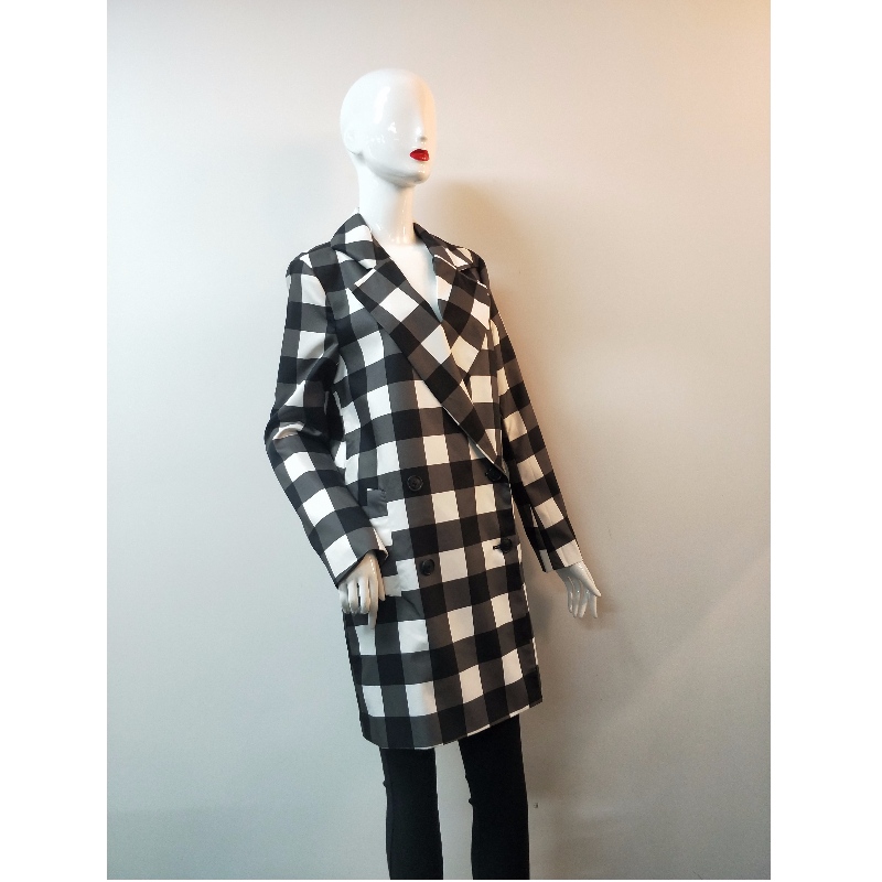 CHAQUETA DE CHEQUE PARA MUJER RLWJ0007