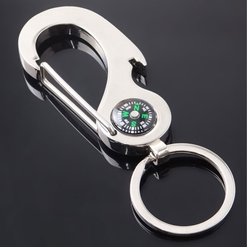 Llavero brújula perro anillo brújula cintura anillo brújula llavero