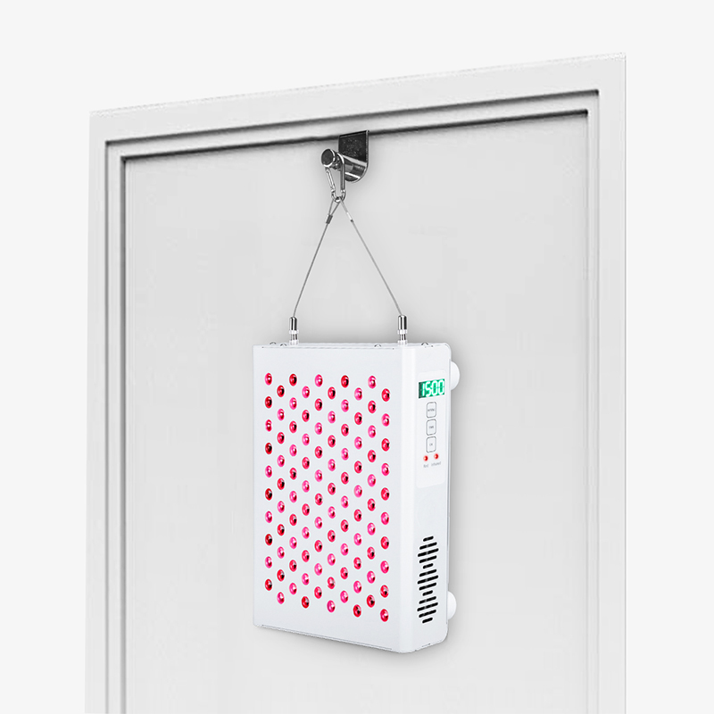 RD500 FDA 660nm 850nm Los mejores dispositivos de terapia de luz roja en el hogar Kit de montaje en puerta Máquina de terapia de luz facial led