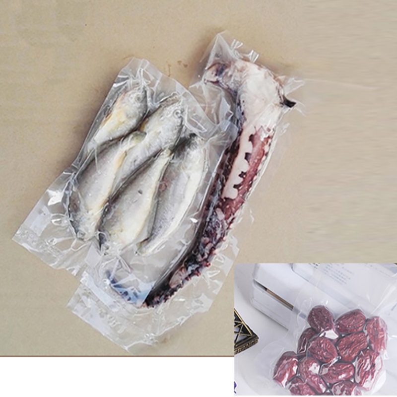 Bolsas de vacío para almacenamiento de alimentos para mariscos